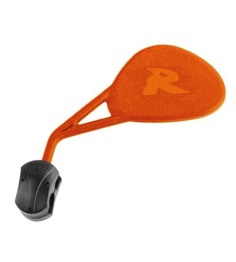 ESPEJO HOMOLOGADO PLEGABLE CROSS IZQUIERDO NARANJA R: E-382IN
