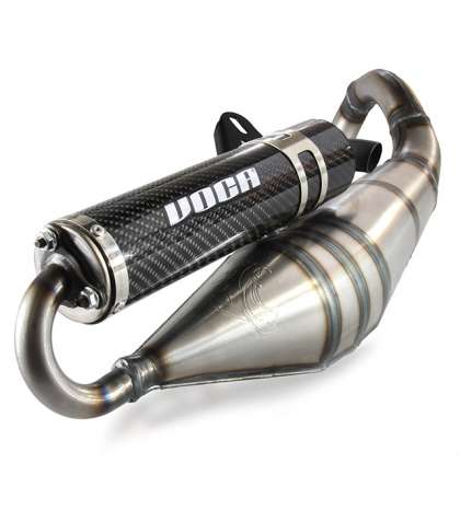TUBO DE ESCAPE VOCA SABOTAGE V2 50/70 C.C. (HOMOLOGADO ) AEROX / JOG RR C/ CARBONO R: VCR-RD45166/CA
