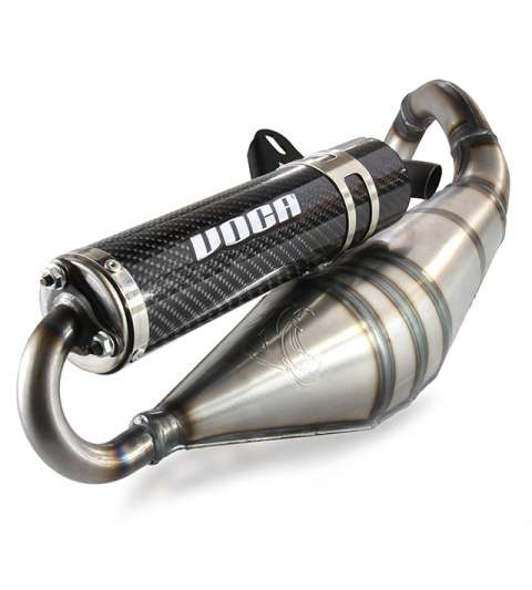 TUBO DE ESCAPE VOCA SABOTAGE V2 50/70 C.C. (HOMOLOGADO ) AEROX / JOG RR C/ CARBONO R: VCR-RD45166/CA