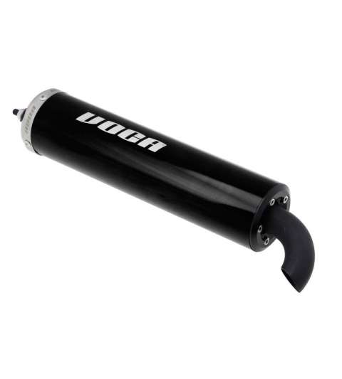 SILENCIADOR ALUMINIO NEGRO - SCOOTER - VOCA RACING R: VCR-RD40200.01/BK