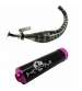 ESCAPE KRM 70-80 C.C. AM 6 SILENCIADOR NEGRO/ROSA R: EKNRS70