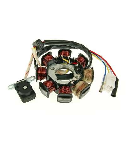 STATOR PEUGEOT KISBEE 50 4T / DJANGO 50 4T 101 OCTANE R: 21121422 / BT10006