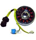 VOLANTE MAGNÉTICO TRIFASE 12 POLOS 12V 150 W PIAGGIO 125 ( MOTOR LEADER ) KOKUSAN R: 04168528