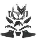 KIT PLASTICOS YAMAHA TMAX 500 2001-07 NEGRO BRILLO (12 PIEZAS) R: 367001