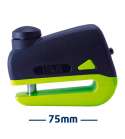 CANDADO DISCO IFAM GRID 75 AMARILLO R: 053020A