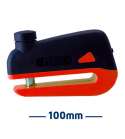 CANDADO DISCO IFAM GRID 100 ROJO R: 053030R