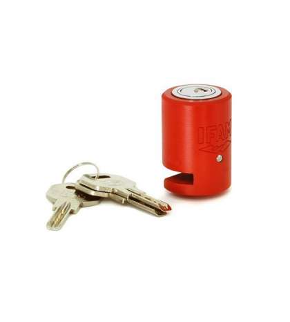 CANDADO DISCO WILD CARD ROJO IFAM R: 053061R