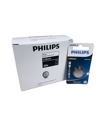 PILA BOTON LITIO PHILIPS CR2025 ( 1 UNIDAD ) R: 80272960