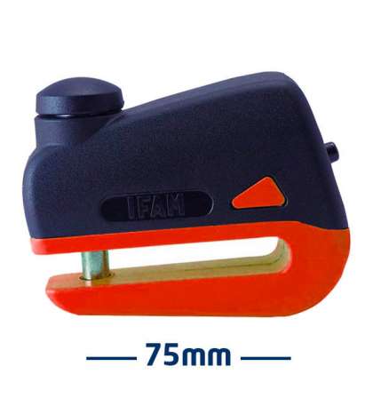 CANDADO DISCO IFAM GRID 75 ROJO R: 053020R