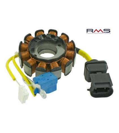 STATOR PIAGGIO / DERBI ( MOTOR PIAGGIO ) 125/150/200 12 V. 150 W. RMS R: 246350142