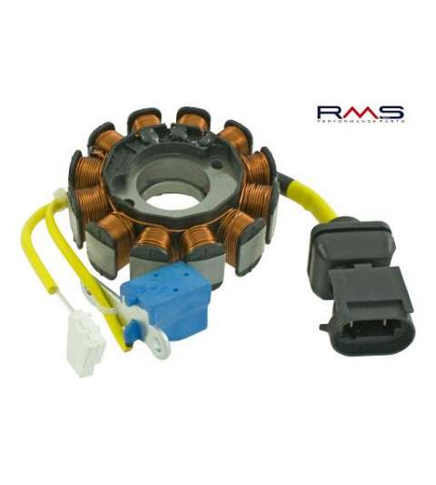 STATOR PIAGGIO / DERBI ( MOTOR PIAGGIO ) 125/150/200 12 V. 150 W. RMS R: 246350142