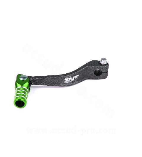 PEDAL DE CAMBIO PLEGABLE ALUMINIO IMIT CARBON DERBI SENDA VERDE R: 090326E