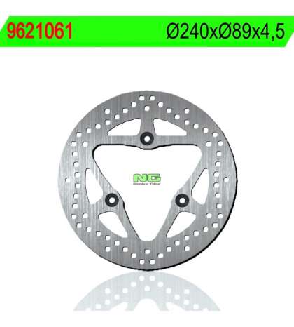 DISCO DE FRENO DELANTERO Y TRASERO SUZUKI BURGMAN 125 06/14 - NG - R: 9621061