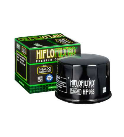 FILTRO ACEITE KYMCO XCITING 500 05, YAMAHA T-MAX 500 - HIFLOFILTRO - R: HF985
