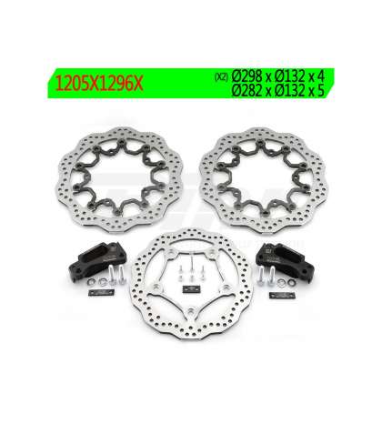KIT SOBREDIMENSIONADO T MAX 530 NG 1205X1296X Ø298 (x2) + Ø282 MM R: 9621205X1296X