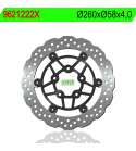 DISCO DE FRENO KYMCO SUPER DINK 125/300 09/14 DELANTERO ONDULADO NG 9621222X