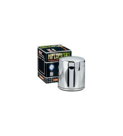FILTRO ACEITE HARLEY DAVIDSON EAGLE V-ROD 05 CROMADO - HIFLOFILTRO - R: HF174C