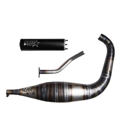 ESCAPE DERBI / AM6 70/80 C.C. SILENCIADOR NEGRO MJC R: MJCE70/80BK