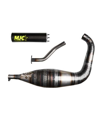 ESCAPE DERBI / AM6 ( 90/100 CC ) SILENCIADOR NEGRO MJC R: MJCE90/100BK