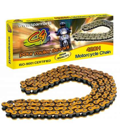 CADENA 420 X 134 Z. REFORZADA BETA / RIEJU 50 NARANJA C4 R: 612044