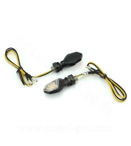 JUEGO INTERMITENTES LED HOMOLOGADOS OPM CLUBBER NEGRO R: 206023