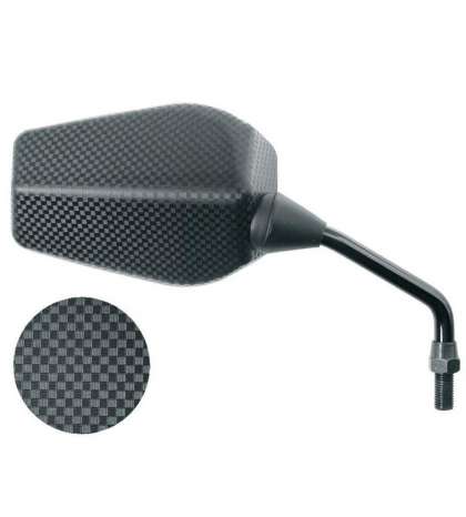 ESPEJO DERECHO 10/125 SIMIL CARBONO R: E 694 D