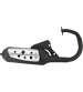 TUBO DE ESCAPE "SILENT PRO" KYMCO DJ 50, DAELIM MESSAGE 50 - TECNIGAS - R: 030716111