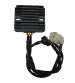 REGULADOR JAPONÉS HONDA VARADERO 07/12 SH678-FE - 12V - TRIFASE - CC - 5 CABLES - 2 CONECTORES R: 04175993