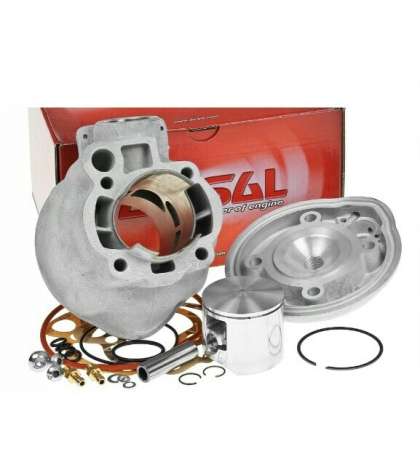 EQUIPOMOTOR MINARELLI AM6 80 C.C. PISTÓN 50 MM AIRSAL ALU-RACING R: 01134950