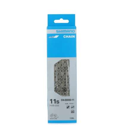 CADENA SHIMANO 138 ESLB. +QL CN-E8000 11V. R: CNE800011138Q