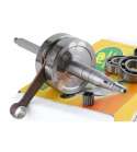CIGUEÑAL PARA MAXI KIT YAMAHA AEROX 50 / JOG RR 50 C/ LARGA 44 ( INCLUYE RODAMIENTOS ) TOP PERFORMANCES R: 9925980
