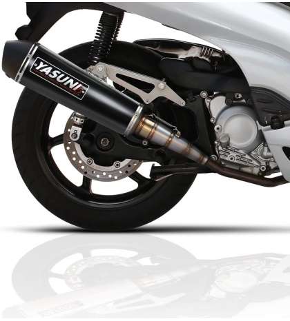 TUBO ESCAPE HONDA PS 125 / DYLAN 150 / SH SCOOPY 125 ( HOMOLOGADO ) TITANIUM LOOK YASUNI R: TUB651