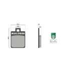 JUEGO PASTILLAS FRENO GILERA RUNNER 50 / VESPA LX 125 / VESPA PX 125 MALOSSI R: 6215006BB
