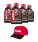 PACK ( 4 ENVASES DE 4 LITROS ) ACEITE MOTUL 7100 10W 40 4T. R: 1680734