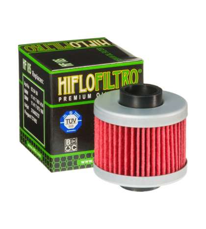 FILTRO ACEITE APRILIA LEONARDO 125 96/02 - HIFLOFILTRO - R: HF185