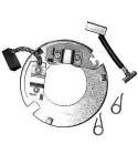 JUEGO PORTAESCOBILLAS MOTOR DE ARRANQUE VESPA PK 50 R: 04178907