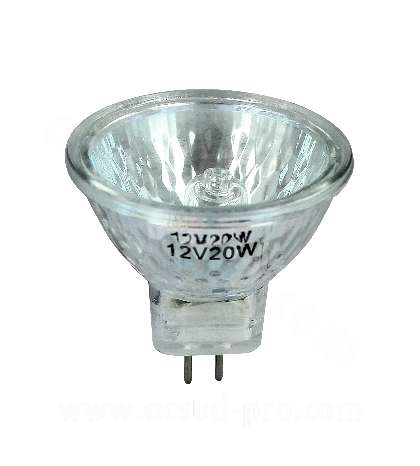 BOMBILLA / LAMPARA HALÓGENA DICROICA 12V 20W DIÁMETRO 34 MM. TNT R: 222105