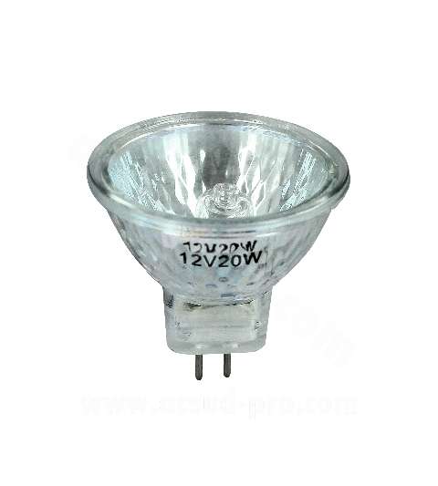 BOMBILLA / LAMPARA HALÓGENA DICROICA 12V 20W DIÁMETRO 34 MM. TNT R: 222105