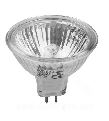 BOMBILLA/LAMPARA HALÓGENA DICROICA 12V 20W DIÁMETRO 50 MM. TNT R: 222105A