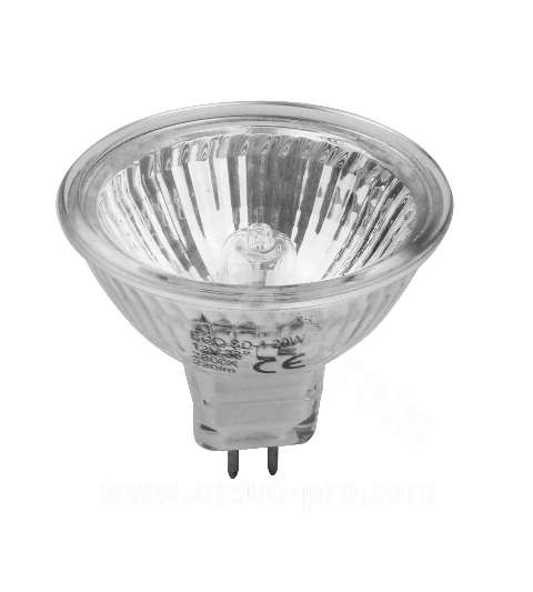BOMBILLA/LAMPARA HALÓGENA DICROICA 12V 20W DIÁMETRO 50 MM. TNT R: 222105A