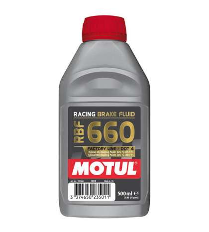 LÍQUIDO DE FRENO MOTUL RBF 660 RACING BRAKE 500 ML. R: 1273