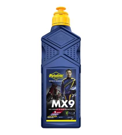 LUBRICANTE AZUL MEZCLA 2 T. ( ENVASE 1 LITRO ) PUTOLINE MX 9 COMPETICIÓN R: 70695