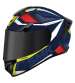 CASCO INTEGRAL ( DOBLE VISOR ) TL TYPHOON THORN SMK DECORADO BRILLO (GL543 R: D001100400GL24304