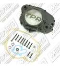 TAPA DE EMBRAGUE CNC TPR FACTORY TRANSPARENTE / NEGRA MINARELLI AM6 R: 99CFAMT10N