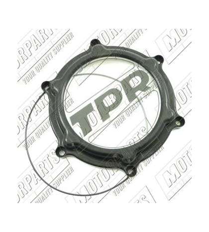 RECAMBIO TAPA DE EMBRAGUE TPR TRANSPARENTE / NEGRA PARA MOTORES MINARELLI AM 6 R: 99CFAMT20N