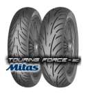 JUEGO CUBIERTAS ( AEROX ) 130-60X13 / 140-60 X 13 TOURING FORCE-SC MITAS R: 13142