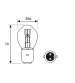 LAMPARA 6V 35/35W BA20D AMOLUX R: 398