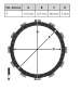 JUEGO DISCOS EMBRAGUE HYOSUNG KARION 125, 05/11, SUZUKI MARAUDER 125 98/11 TRW R: MCC302X5