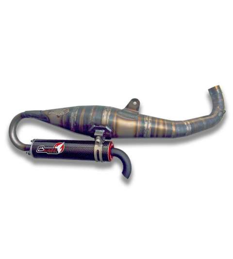 ESCAPE MINARELLI HORIZONTAL 70CC BLAZE RACING SILENCIADOR CARBONO R: ESBLHO70