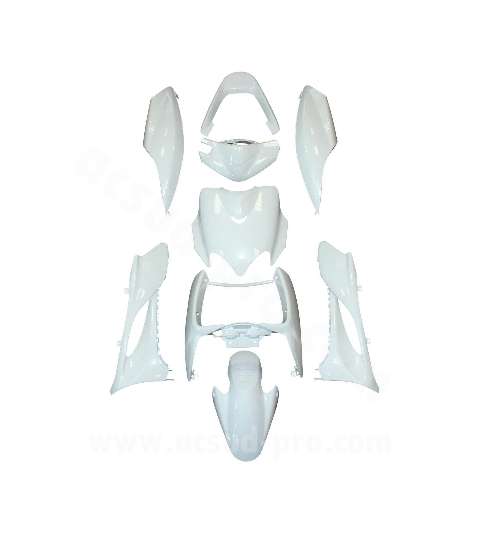 KIT CARENADOS YAMAHA JOG RR 50 BLANCO METAL ( 9 PIEZAS ) TNT R: 366871